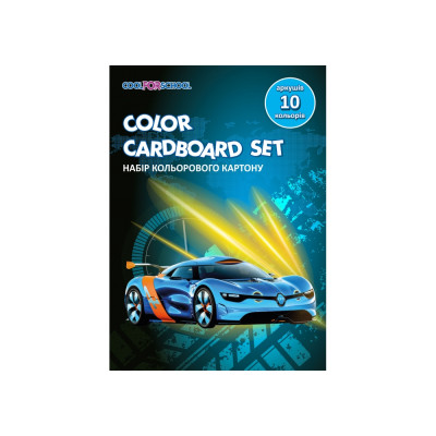 Набір кольорового картону - CF21002-02