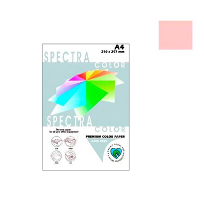 Папір "Sinar spectra" А4 80 г/м2 (100 л) 140 світло-рожевий - 69467 Sinar