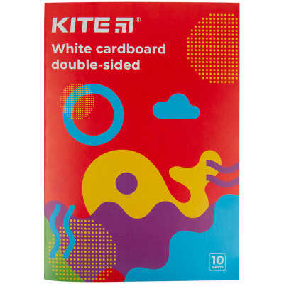 Картон белый (10лист) A4 Fantasy - K22-254-2 Kite