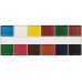 Фарби акварельні медові "Africa", 12 кольорів, без пензлика, картон. - E60109
