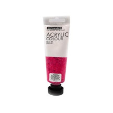 Краска акриловая Acrylique 75 мл GFP120 глитер розовый 