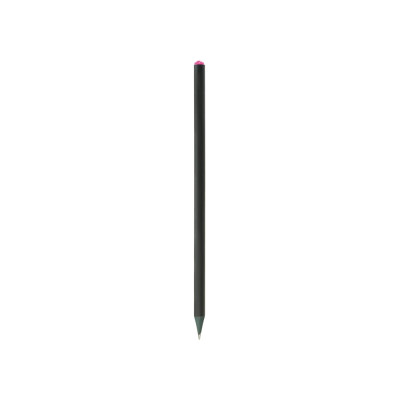 Олівець чорнографітний HB з рожевим кристалом - MX14900