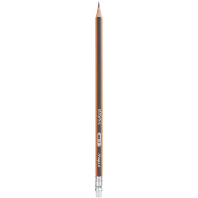 Олівець графітовий BLACK PEPS HB, без гумки, коробка з підвісом - MP.850021 Maped