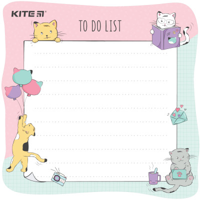Планер настінний To do list, А5, Cats - K22-472-2 Kite