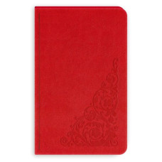 Алфавітна книга А6 в лінію Twill червоний