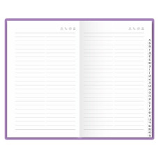Алфавітна книга А6 в лінію Twill сірий