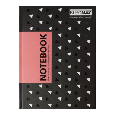 Записна книжка INSOLITO, А5, 96 арк., клітинка, тверда картонна обкладинка, рожева BM.24511102-10