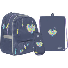 Набір рюкзак+пенал+сумка для про. Kite 756S Tetris