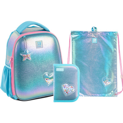 Набір рюкзак+пенал+сумка для про. Kite 555S Shiny - SET_K22-555S-8