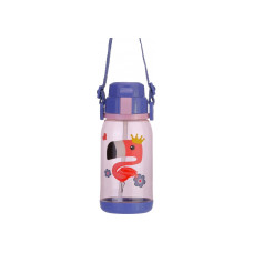 Детская бутылка для воды, CoolForSchool, Flamingo, 650 мл, фиолетовая