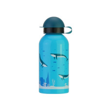Детская бутылка для воды, CoolForSchool, Whale, 500 мл., голубая