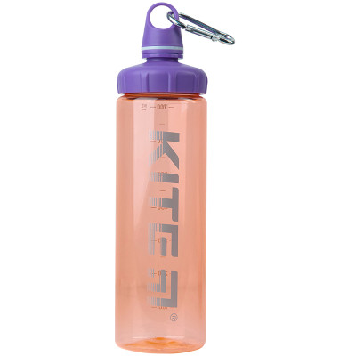 Пляшечка для води, 750 мл, персикова - K22-406-02 Kite