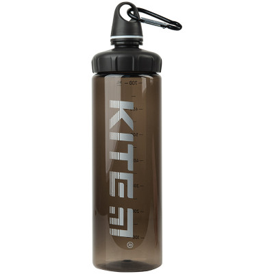 Пляшечка для води, 750 мл, сіра - K22-406-03 Kite