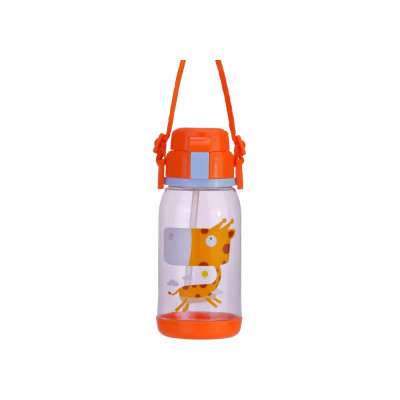 Дитяча пляшка для води, CoolForSchool, Giraff, 650 мл, помаранчева - CF61301 COOLFORSCHOOL