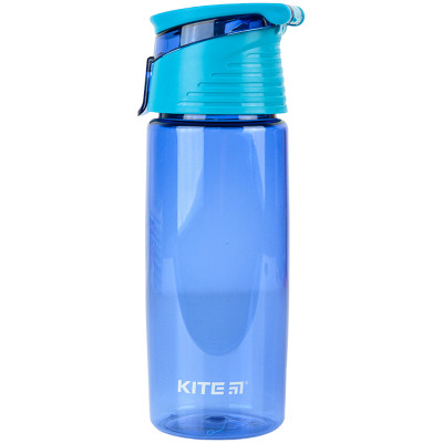 Пляшечка для води, 550 мл, блакитно-бірюзова - K22-401-02 Kite