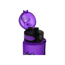 Пляшка для води Rainbow Cat, 500 мл, фіолетова