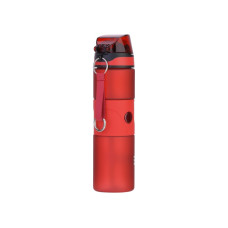 Пляшка для води, Optima, Stripe, 750 мл, червона