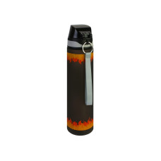 Пляшка для води Fire Dragon, 750 мл, чорна