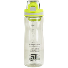 Пляшечка для води, 650 мл, сіро-зелена Created in Ukraine