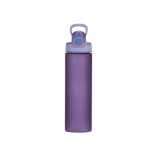 Бутылка для воды, Optima, Grippy, 700 мл, фиолетовая, без принта