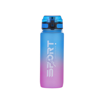 Пляшка для води, Optima, Gradient, 800 мл, синя з рожевим - O51944 Optima