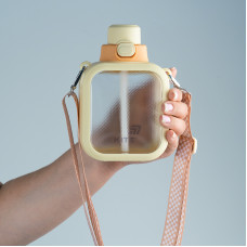 Бутылочка для воды, 700 мл, желтая