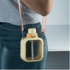 Бутылочка для воды, 700 мл, желтая