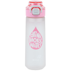 Бутилочка для води, 760 мл, сіро-рожева