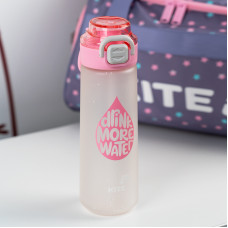 Бутилочка для води, 760 мл, сіро-рожева