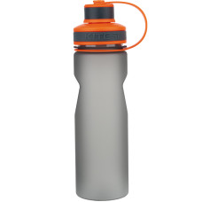Пляшечка для води, 700 мл, сіро-помаранчева