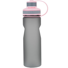 Бутылочка для воды, 700 мл, серо-розовая