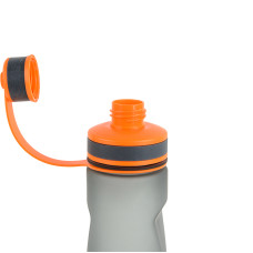 Бутылочка для воды, 700 мл, серо-оранжевая Ukraine