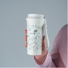 Термокружка 550 мл, белая