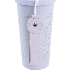 Термокружка 550 мл, фиолетовая