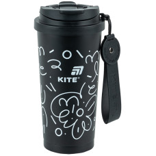 Термокружка 550 мл, черная