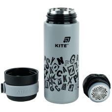 Термос, 500 мл, сірий