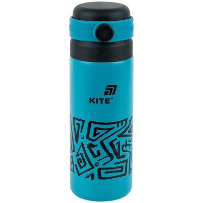 Термос, 500 мл, темно-бірюзовий