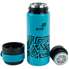 Термос, 500 мл, темно-бірюзовий