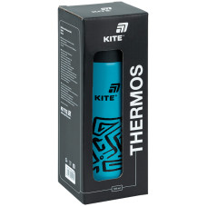 Термос, 500 мл, темно-бірюзовий