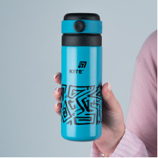 Термос, 500 мл, темно-бірюзовий