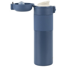 Термос с термодатчиком 450 мл, синий