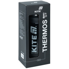 Термос 1200 мл, черный