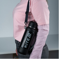 Термос 1200 мл, черный