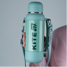 Термос 1200 мл, зеленый