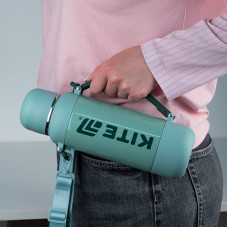 Термос 1200 мл, зеленый