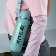 Термос 1200 мл, зеленый