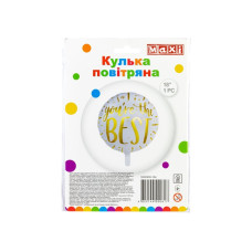Куля повітряна фольгована фігурна, розмір 36*36 см