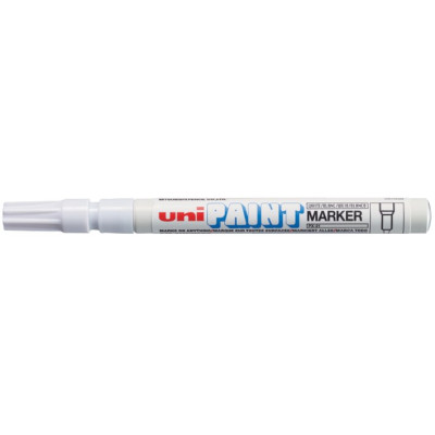 Маркер uni PAINT 0.8-1.2мм, білий - PX-21.White UNI