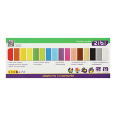 Пластилін 16 кольорів, 256г, KIDS Line