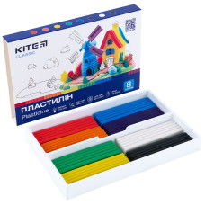 Пластилін Kite Classic K-082, 8 кольорів, 160 г
